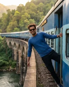 AI Travel Blogger Photo Prompt