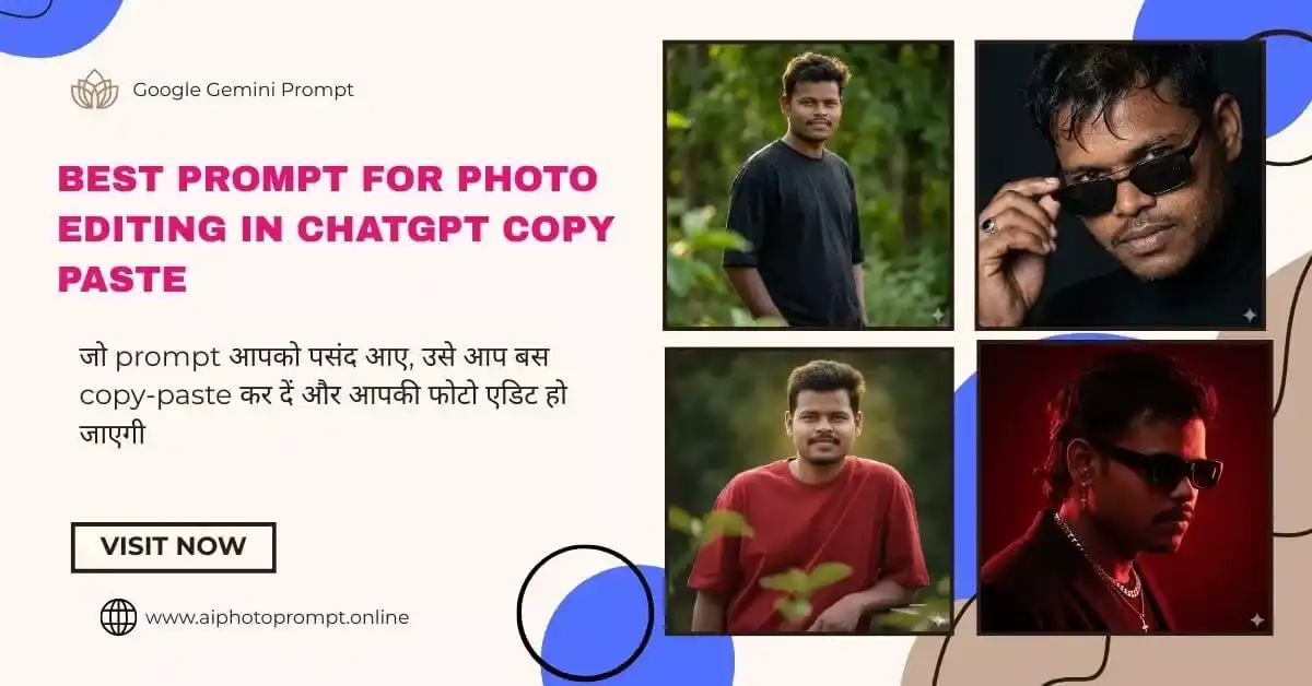 Best Prompt for Photo Editing in ChatGPT for Boys
