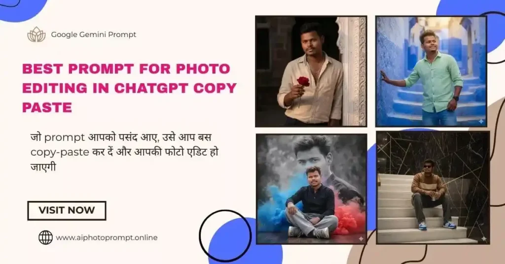 Best Prompt for Photo Editing in Chatgpt