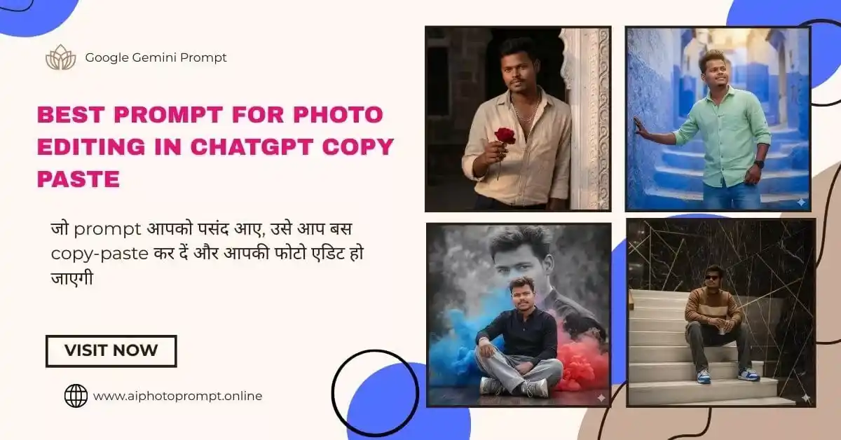 Best Prompt for Photo Editing in Chatgpt