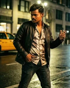 Film-Style Retro Portrait