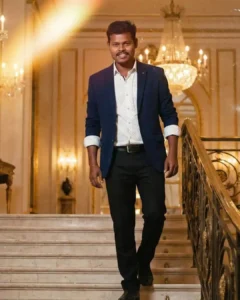 Film-Style Retro Portrait