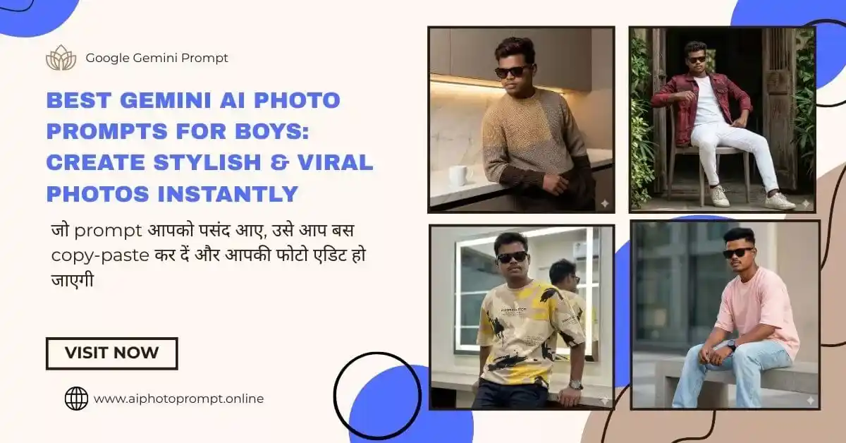 Gemini AI Photo Prompts for Boys