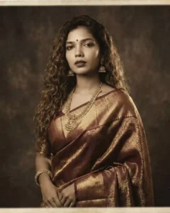 Vintage Saree AI Photo Prompts