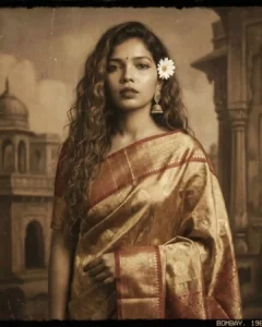 Vintage Saree AI Photo Prompts
