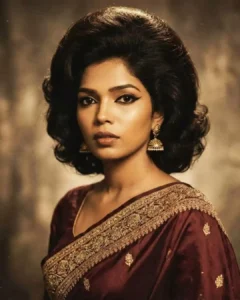 Vintage Saree AI Photo Prompts